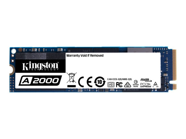 500 GB Kingston SSD 2.0/2.2 A2000 M.2 KIN NVM