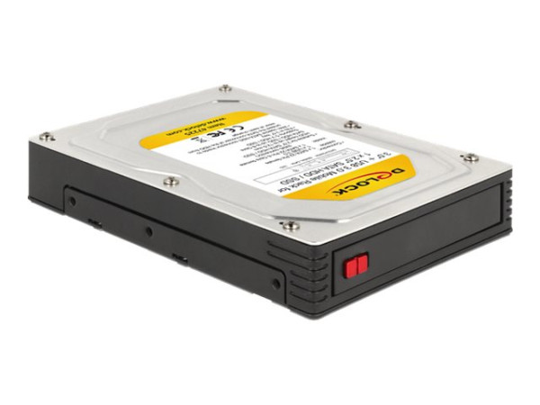 Wechselrahmen Delock 1x 2,5" SATA HDD in 3,5" Schacht o USB3