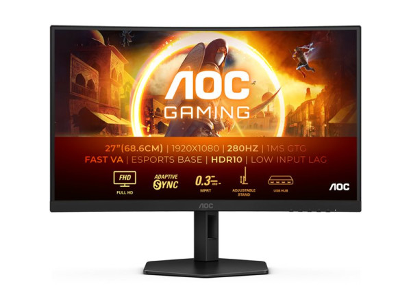 AOC C27G4ZXU (68.5 cm (27 Zoll), schwarz (matt), FullHD,
