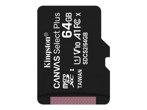 Kingston MicroSD64GB Canvas Select+ SDCS2 SP KIN