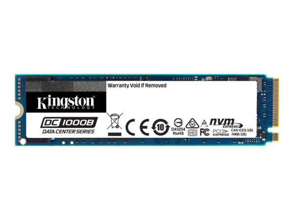 Kingston SSD 480GB 600/3.4 DC1000B M.2 KIN NVMe PCIe