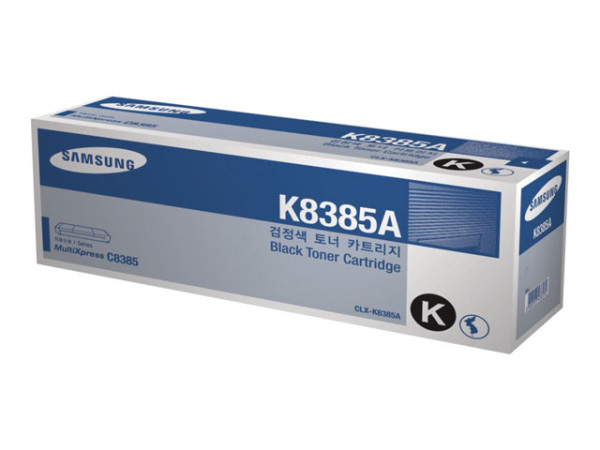 Samsung Sams Toner BK CLX-K8385A Toner Schwarz 20000 Blatt