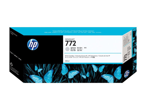 HP CN634A|772 Tintenpatrone grau hell, Inhalt 300 ml für