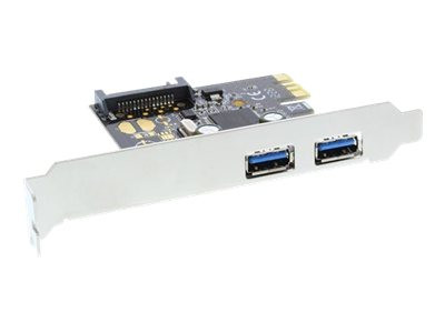 Inline Schnittstellenkarte, 2x USB 3.0, PCIe