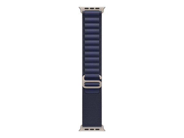 Apple 49 mm Alpine Loop (dunkelblau/titan, Größe L)