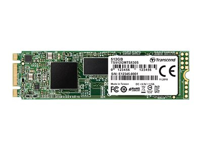 Transcend SSD 512GB MTS830S 500/560 Sa3 M.2 SATA 6 GB/s,