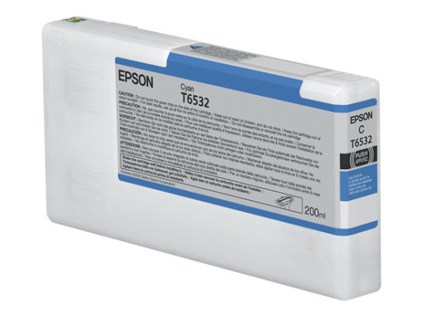 Epson Tinte cyan C13T653200 für Epson-Drucker cyan 200 ml