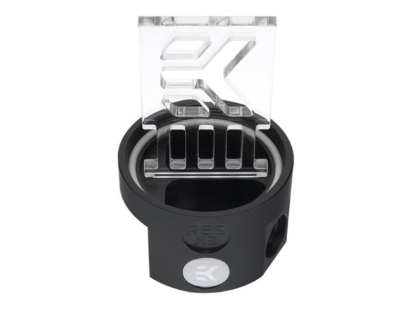 EKWB EK RES X3 110 transparent/schwarz Reservoir 150 ml für