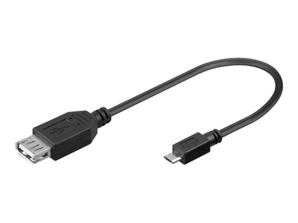 Kabel USB OTG Adapterkabel Goobay z.B. für Handys