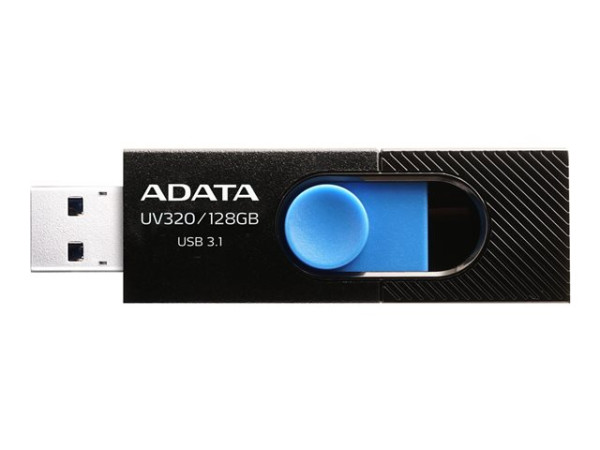 ADATA USB 64GB UV320 bkbu 3.1 schwarz/blau, USB