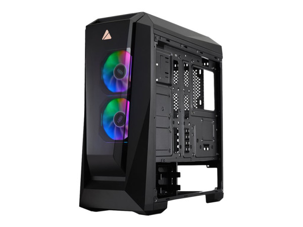 AZZA Chroma 410B bk ATX schwarz,