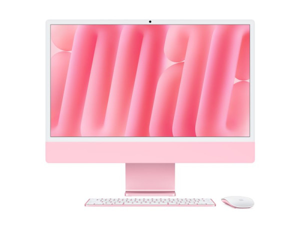 Apple "iMac 59,62 cm (24") M4 2024 (pink/rosa, macOS,