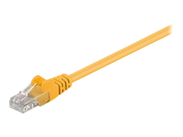 Goobay (ohne Kennzeichnung) CAT 5-750 UTP GELB 7.5m CAT 5e