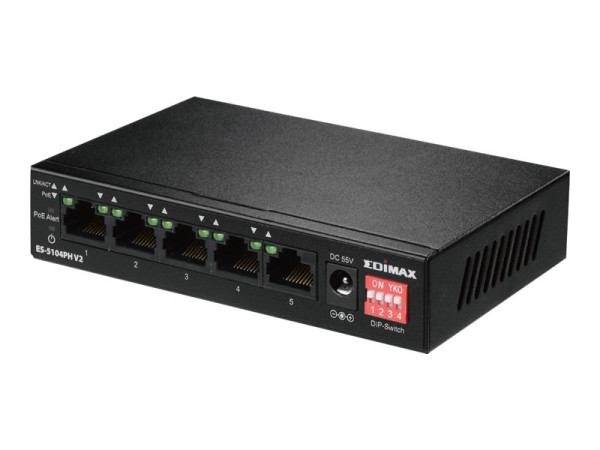 Edimax ES-5104PH V2 PoE/FE/UNM/05 | 4x PoE+,