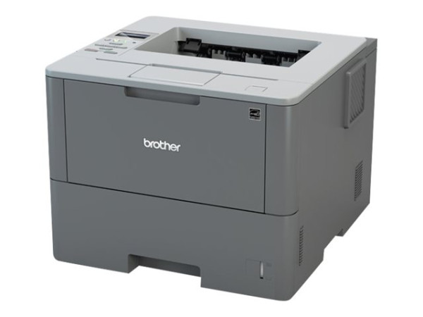 Brother HL-L6250DN, Laserdrucker hellgrau/grau, USB/LAN