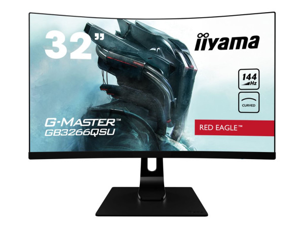 Iiyama 32 L G-Master GB3266QSU-B1 | 32" WQHD Curved