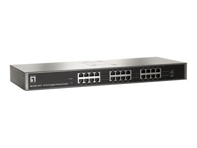 Netzwerkkomponenten LevelOne 24 Port Gigabit Switch GSW-2457