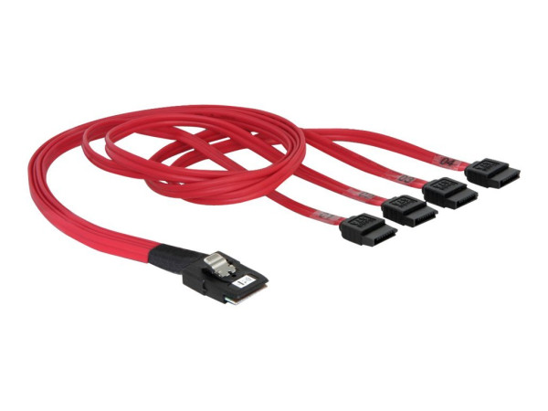 DeLOCK Adapterkabel mini SAS 36 Pin (SFF 8087) > 4x SATA