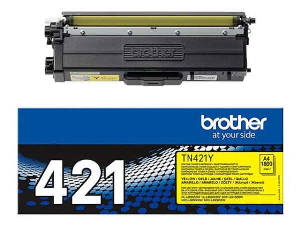 Brother Toner YE TN-421Y Toner