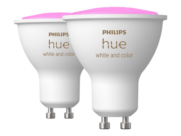 Philips Hue Phil Hue GU10 Doppelpack 2x230lm White&Col.