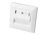 Digitus Digitus Leerdose f. Keystone Modul Rahmen 80x80mm u