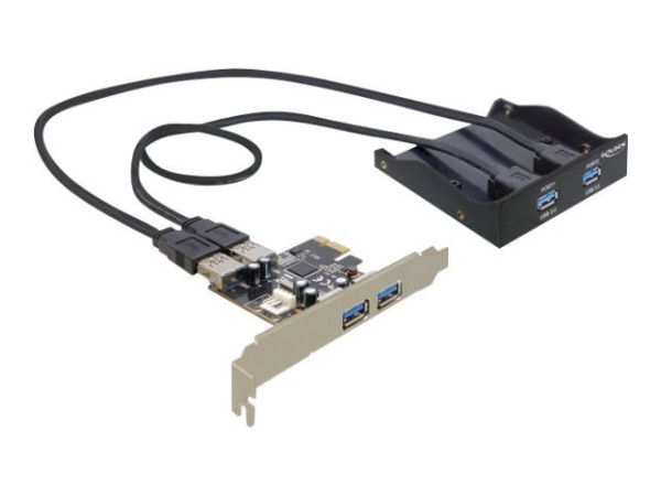 IT Produkte DeLOCK Front Panel 2 x USB 3.0 + PCI Express