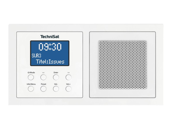 TechniSat Tech DigitRadio UP 1 DAB+/UKW wh weiß,