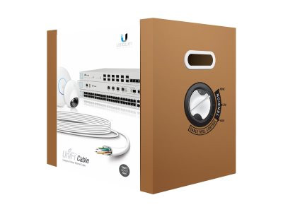 Ubiquiti Verlegekabel U-Cable-C6-CMR, Cat.6 (weiß, 305