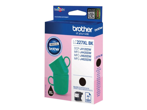 Brother Tinte schwarz LC-227XLBK