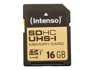 Intenso SD 16GB 10/45 Secure Digital UHS-I ITO,