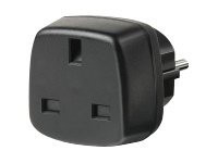 Adapter Travel Brennenstuhl Stecksystem DE/Aufsatz GB