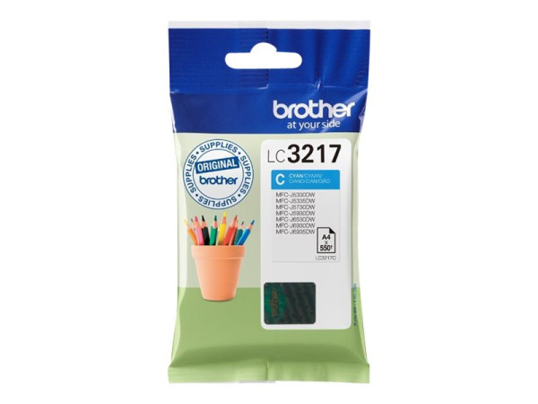 Brother Tinte CY LC-3217C Tinte