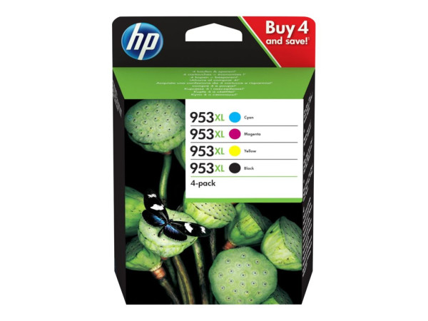 Tinte HP 3HZ52AE XL Multipack (953XL) bk, m, c, y