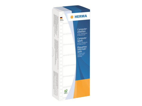HERMA Computeretiketten rot 101,6x48,4 mm Papier 2000 St.