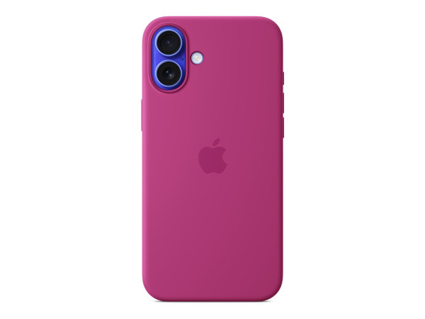 Apple Silikon Case iPhone 16 Plus mit MagSafe (fuchsia)