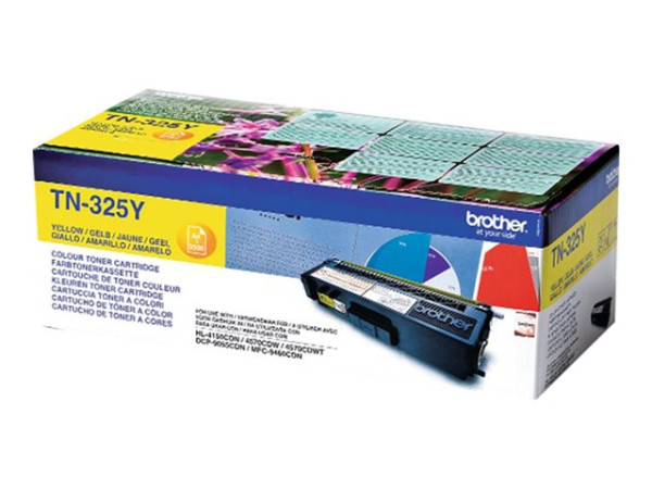 Toner Brother TN325Y Yellow 3500 Seiten