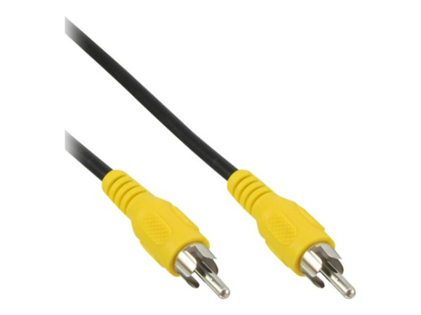 InLine® Cinch Kabel, Video, 1x CinchStecker / Stecker,