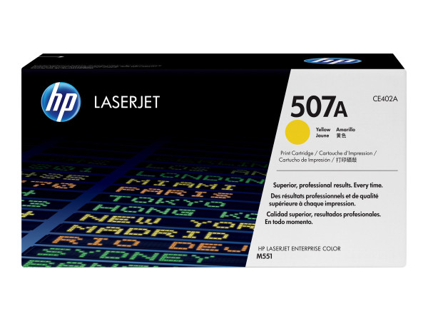 Toner HP LJE500 Color M551n yellow CE402A