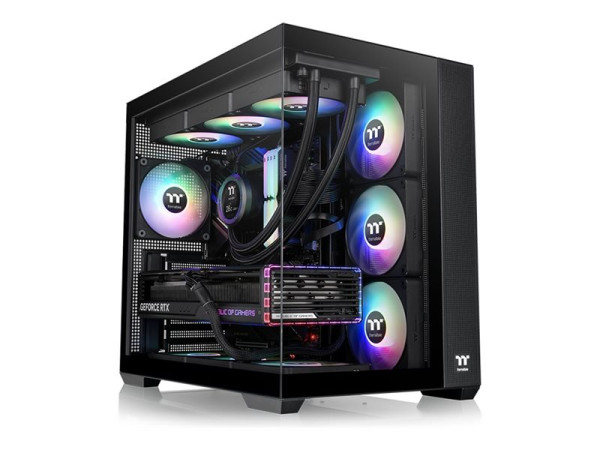 Thermaltake View 380 TG ARGB (schwarz, Tempered Glass x 2)