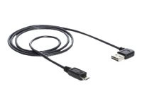 USB Kabel Delock A -> micro B St/St 2.00m 90°gew. Easy USB s