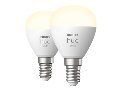 Philips Hue Phil Hue E14 Luster Doppelpack 2x470lm White