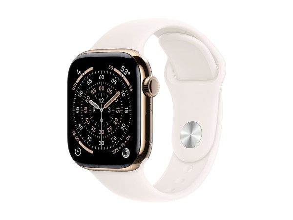 Apple Watch Series 11 (Titan Gold, Titangehäuse, 42 mm,