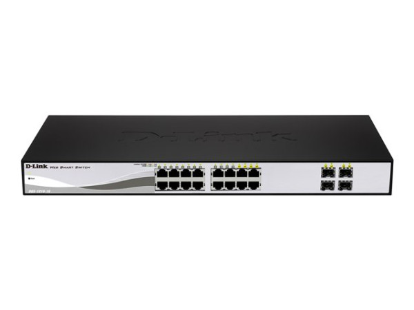 NW Switch 10/100/1000Mbit 16Port D-Link DGS-1210-16