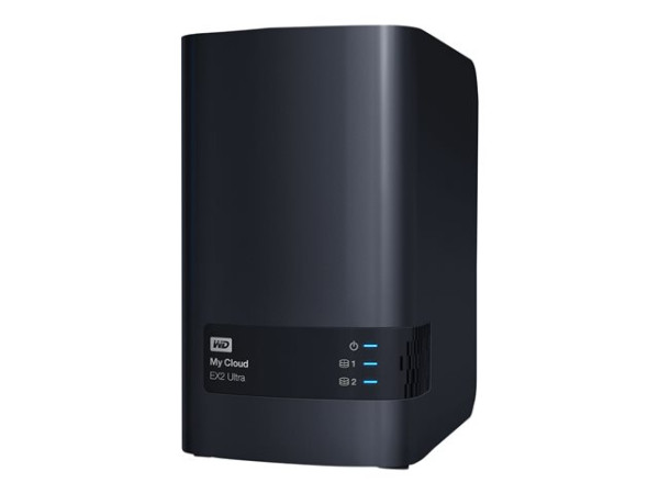 Western Digital 12TB My Cloud EX2 Ultra, NAS ohne HD SATA