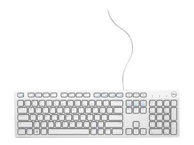 Dell Multimedia Keyboard-KB216 white | 580-ADHW