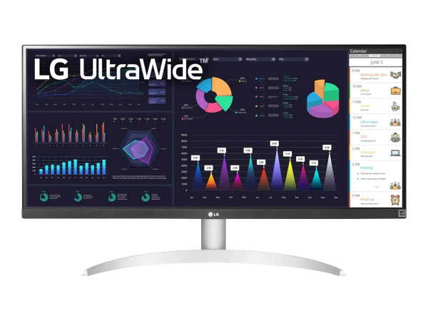 LG 29WQ600-W Office Monitor - UWFHD IPS Panel, Slim Design 1