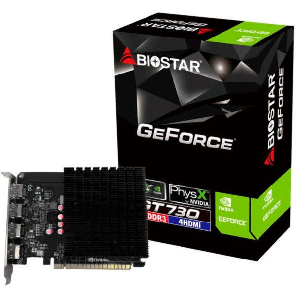 Biostar GeForce GT 730 (4x HDMI)