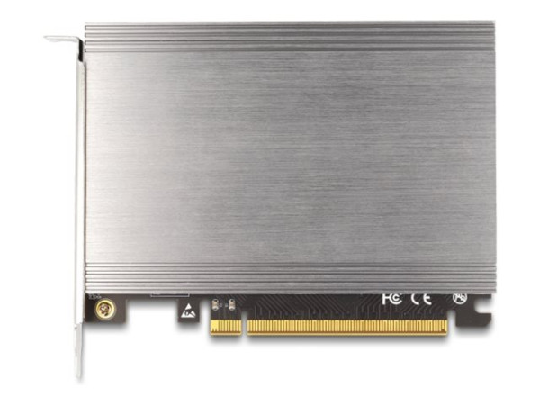 DeLOCK PCI Express x16 Karte auf 4x intern NVMe M.2 Key