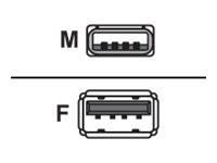 USB-Verl. Equip USB2.0 Typ A -> Typ A St/Bu 3,00m schwarz