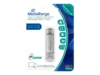 MediaRange Mediarange Kombo-Speicherstick 64GB U3 | MR937